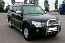 Mitsubishi Pajero Wagon III 1999-2006 Pare-buffle QT007 (Inox) photo 3