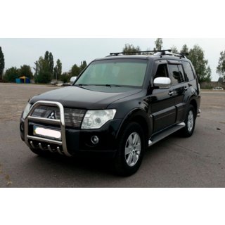 Pare-buffle QT007 (Inox) Mitsubishi Pajero Wagon III 1999-2006 photo 2