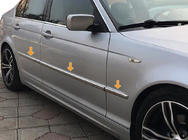 BMW 3 Series E46 1998-2006 Moulures de Portes Chromées Inox photo 1