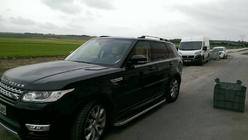 Range Rover Sport 2014-2022 Barres de Toit Skyport (Gris) photo 3