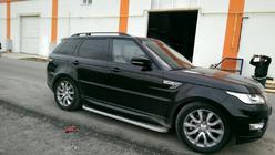 Range Rover Sport 2014-2022 Barres de Toit Skyport (Noir) photo 9