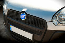 Fiat Emblème (bleu, autocollant) 95 mm photo 1
