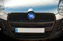 Fiat Emblème (bleu, autocollant) 95 mm photo 2