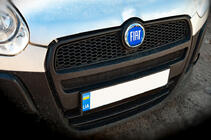 Fiat Emblème (bleu, autocollant) 95 mm photo 3