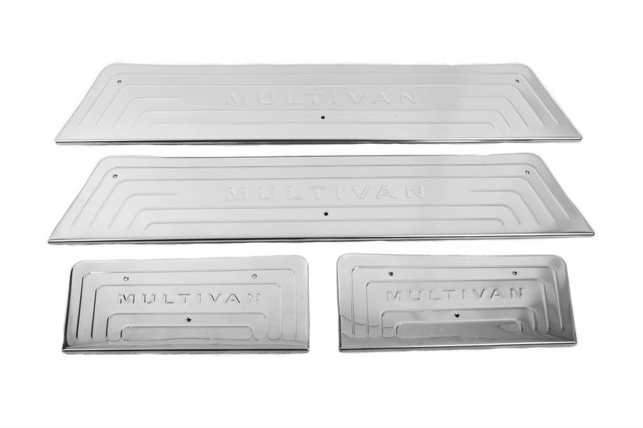 Volkswagen T5 Multivan 2003–2010 Seuils de porte inox (OmsaLine) Image
