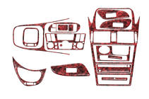 Nissan Almera N16 2000-2006 Couvre tableau de bord (03-06) Carbone photo 1