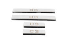 Citroen C-3 2009–2016 Couvre-seuils de porte (4 pcs, Carmos) photo 2