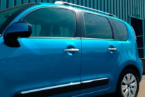 Citroen C-3 Picasso 2010-2017 Couvre-poignées Chromés (4 pcs, Acier Inoxydable) Carmos - Acier Inoxydable Turc photo 1