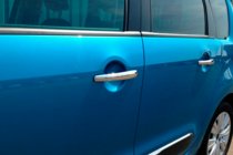 Citroen C-4 2010-2018 Couvre-poignées Chromés (4 pcs, Acier Inoxydable) photo 8