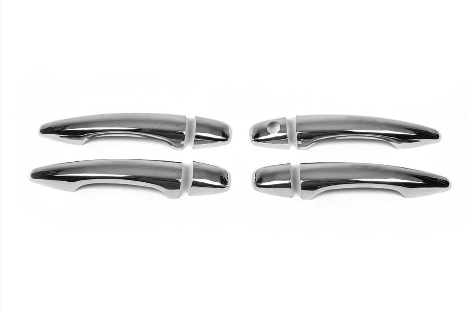 Citroen C-4 Picasso 2013–2022 Couvre-poignées Chromés (4 pcs, Acier Inoxydable) Photo 2