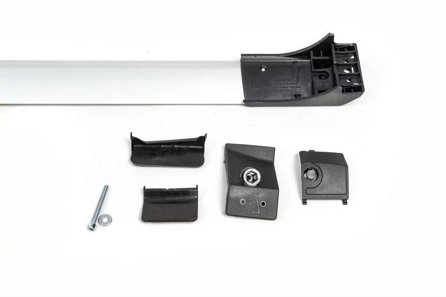 Lada Kalina 2004-2011 Barres de toit pour barres longitudinales sans serrure (2 pcs) Noir Photo 6