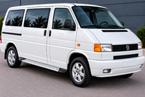 Volkswagen T4 Transporter 1990-2003 Marchepieds Latéraux Allmond Grey (2 pcs, Aluminium) photo 1
