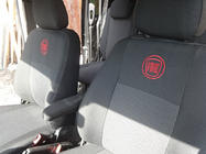 Fiat Doblo I 2005-2010 Housses de Sièges Auto (Tissu, Classik) Uniquement sièges avant photo 4