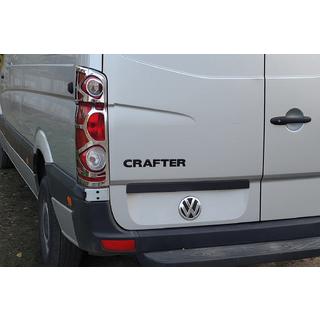 Caches Feux Arrière Chromés (2 pcs, Acier Inoxydable) Volkswagen Crafter 2006-2016 photo 1