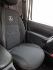 Mercedes Citan 2013-2021 Housses de Sièges Auto (Tissu, Classik) Pour Sièges Avant photo 2