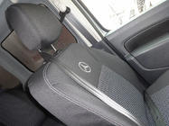 Mercedes Citan 2013-2021 Housses de Sièges Auto (Tissu, Classik) Pour Sièges Avant photo 4