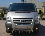 Ford Transit 2000–2014 Pare-buffle WT003 (2006-2014, Inox) photo 1