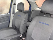Renault Logan I 2005-2008 Housses de Sièges Auto (Tissu, Classik) photo 8