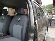Renault Logan II 2013-2022 Housses de Sièges Auto (Tissu, Classik) photo 5