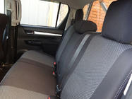 Toyota Hilux 2015- Housses de Sièges Auto (Tissu, Classik) photo 2