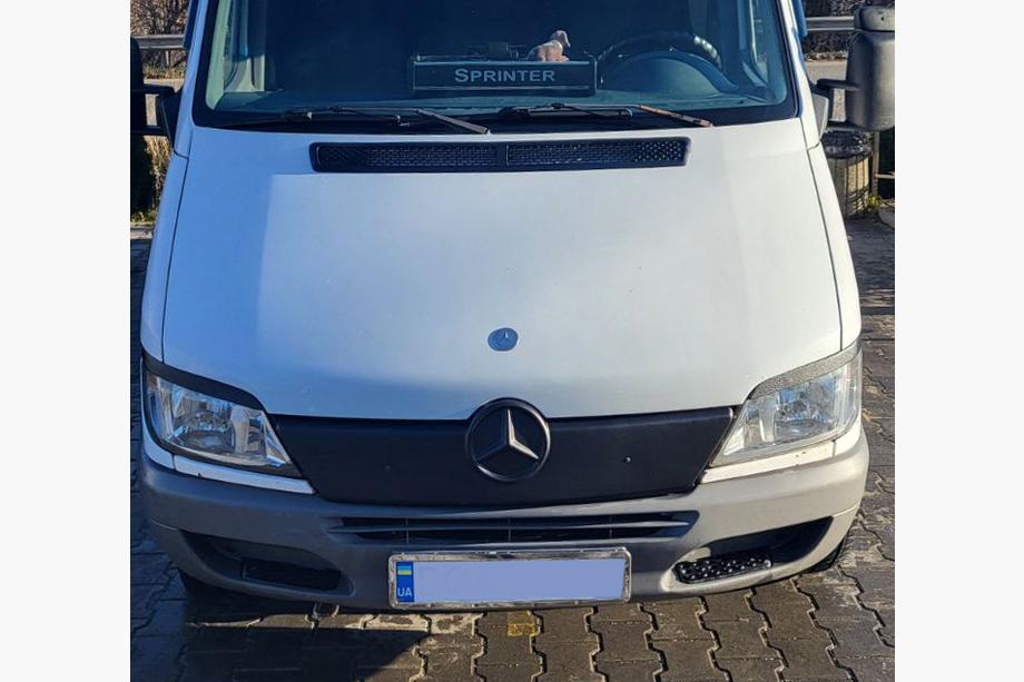 Mercedes Sprinter W901/902/903/904/905 1995–2006 Cache-grille d'hiver 2000-2002, Mat Image