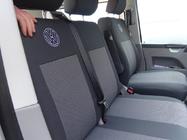 Volkswagen T5 Multivan 2003–2010 Housses de Sièges Auto (Tissu, Classik) Sièges avant (1+1) photo 9