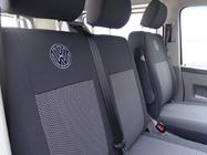 Volkswagen T5 Caravelle 2004-2010 Housses de Sièges Auto (Tissu, Classik) Sièges avant (1+1) photo 10