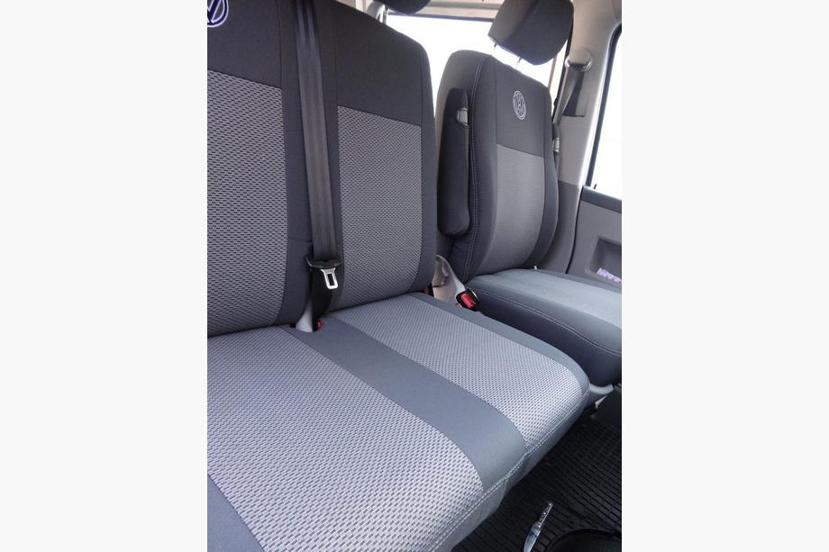 Volkswagen T5 2010-2015 Housses de Sièges Auto (Tissu, Classik) Ensemble complet intérieur → Sièges avant (1+1) Photo 8