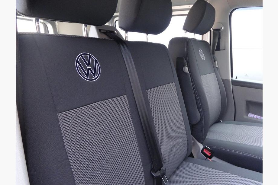 Volkswagen T5 2010-2015 Housses de Sièges Auto (Tissu, Classik) Ensemble complet intérieur → Sièges avant (1+1) Photo 10