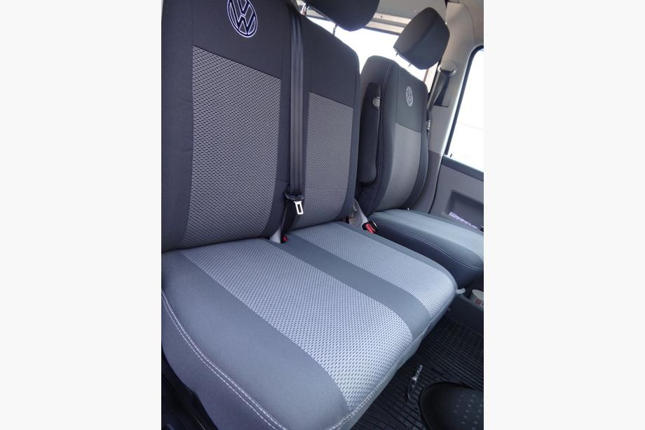 Volkswagen T5 2010-2015 Housses de Sièges Auto (Tissu, Classik) Ensemble complet intérieur → Sièges avant (1+1) Photo 11
