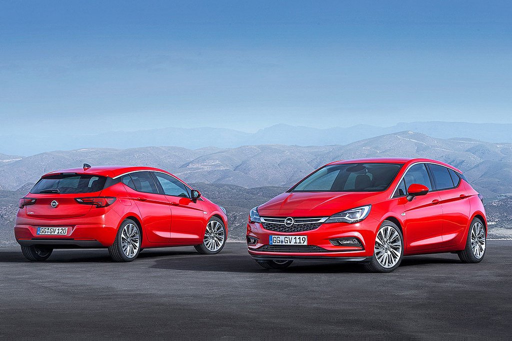 Cinq portes à hayon Opel Astra K
