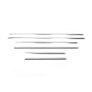 Baguettes de bas de vitre inox (6 pcs) photo 3