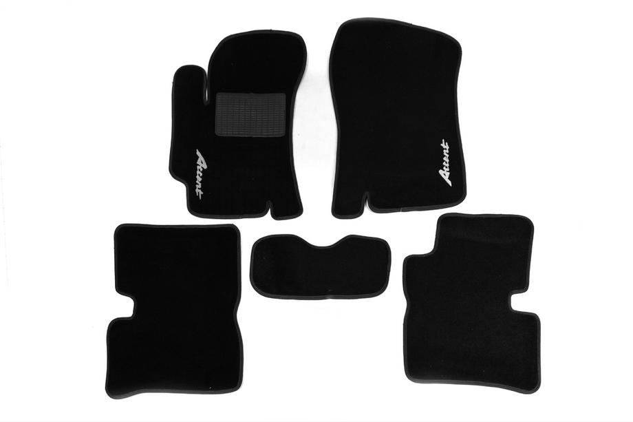 Hyundai Accent 2006-2010 Tapis de sol textile (Velgum) Image