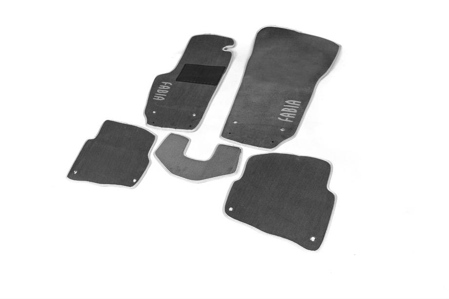 Skoda Fabia 2000-2007 Tapis de sol textile (Velgum) Photo 2