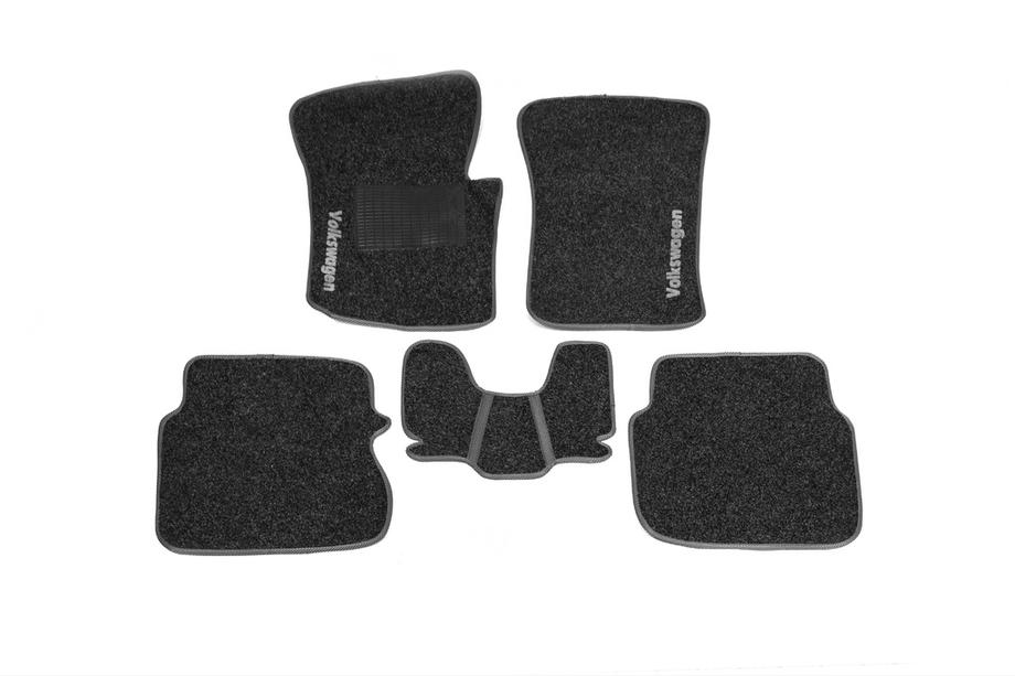 Volkswagen Caddy 2004-2010 Tapis de sol textile (Velgum) Image