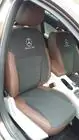 Mercedes A-class W176 2012-2018 Housses de Siège Auto (Similicuir↗Tissu, Premium) photo 2
