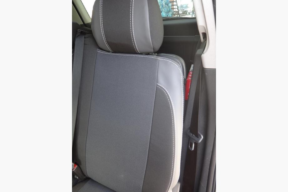 Opel Zafira B 2005–2011 Housses de Siège Auto (Similicuir↗Tissu, Premium) Photo 2