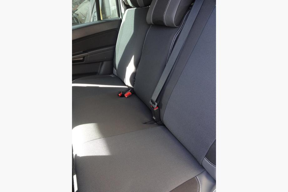Opel Zafira B 2005–2011 Housses de Siège Auto (Similicuir↗Tissu, Premium) Photo 3