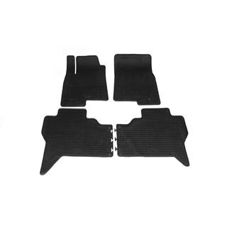 Tapis en caoutchouc (4 pcs, Polytep)
