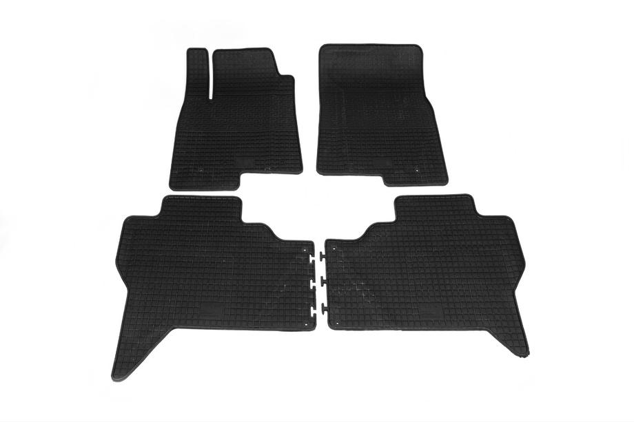 Mitsubishi Pajero Wagon IV 2006-2021 Tapis en caoutchouc (4 pcs, Polytep) Image