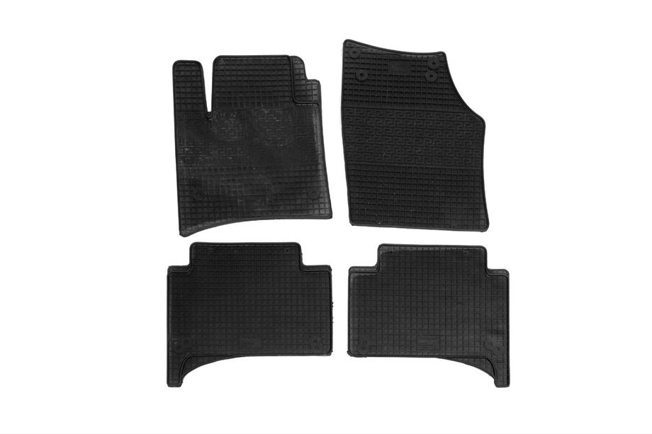 Volkswagen Touareg 2002–2010 Tapis en caoutchouc (4 pcs, Polytep) Photo 1
