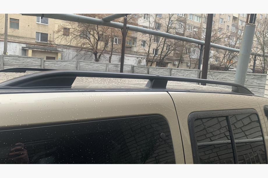 Fiat Doblo I 2005-2010 Barres de toit Skyport (noires) Photo 4