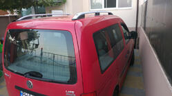 Volkswagen Caddy 2004-2010 Barres de Toit Skyport GREY Base Standard photo 11
