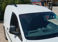 Volkswagen Caddy 2010-2015 Barres de Toit Skyport BLACK Base Standard photo 8