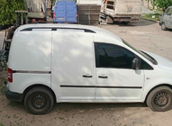 Volkswagen Caddy 2010-2015 Barres de Toit Skyport BLACK Base Standard photo 6