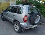 Chevrolet Niva 1998-2020 Barres de Toit Chromées photo 3