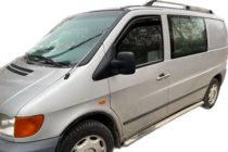Mercedes Vito W638 1996-2003 Déflecteurs de vitre à encastrer (2 pcs, HIC) photo 7