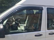 Volkswagen T5 Transporter 2003-2010 Déflecteurs de Vitres (2 pcs, MyRacing) photo 3
