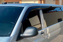Volkswagen T5 Transporter 2003-2010 Déflecteurs de Vitres (4 pcs, Sunplex Sport) photo 14