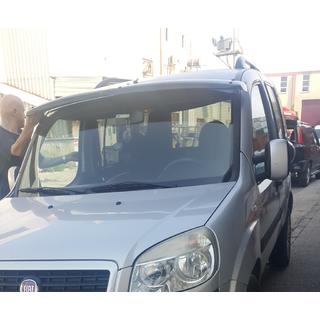 Casquette de pare-brise (noir brillant, 5mm) Fiat Doblo I 2001-2005 photo 3